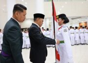 Danny Pomanto Kukuhkan Pasukan Pengibar Bendera Pusaka Kota Makassar 2023