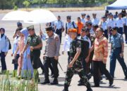 Danny Pomanto Dampingi KASAU-Danlanud Resmikan Base ops Baru Lanud Sulhas