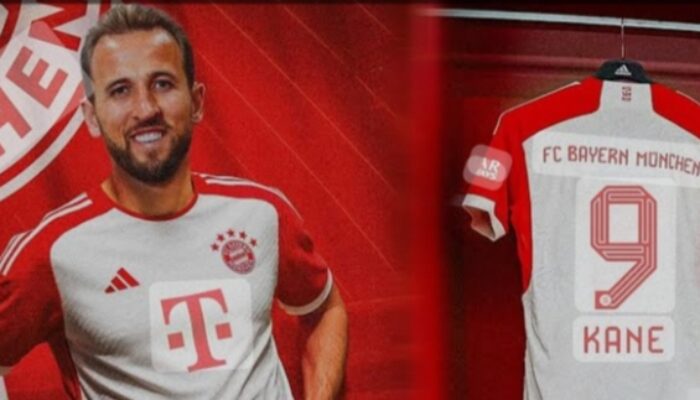 Harry Kane Resmi Jadi Striker Baru Bayern Munchen