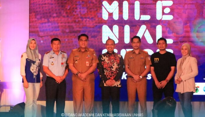 Hadiri Milenial Fest Makassar, WR I Unhas Ajak Pemuda Siapkan Diri Menuju Indonesia Emas
