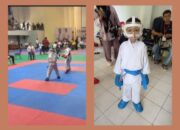Kejuaraan Karate Porbikawa Open 2023, Alif Al Fatif Ashaf siswa kelas 2, MIN 2 Gowa raih juara 2 kategori anak +25 Kg
