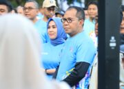 Wali Kota Danny Pomanto Ikut Ramaikan Pelepasan Fajar Fun Run 2023 di Karebosi