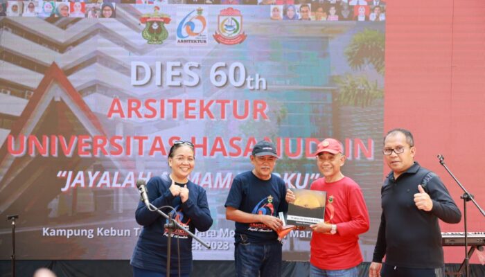 Danny Pomanto Buka Ceremony Dies Natalis ke-60 Fakultas Teknik Arsitektur Unhas