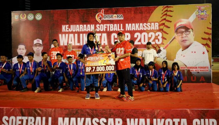 Tutup Kejuaraan Softball Makassar Wali Kota Cup 2023, Ini Pesan Danny Pomanto