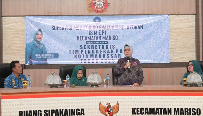 Ketua TP PKK Makassar Lakukan SMEP di Kecamatan Mariso