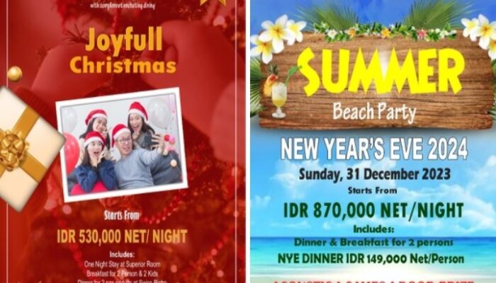 Promo Natal Dan Tahun Baru Hotel Swiss-belcourt Makassar: Cek Disini!