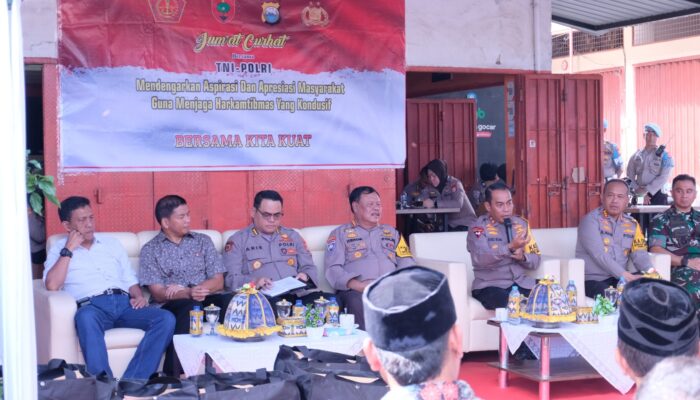 Jumat Curhat Dengan Warga Makassar, Kapolda Sulsel Himbau Agar Perbedaan Pilihan Jangan Jadikan Kita Konflik Atau Ribut