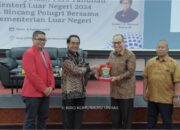 Unhas Nobar Pernyataan Pers Menlu 2024 dan Bincang Polugri Bersama Kemenlu RI