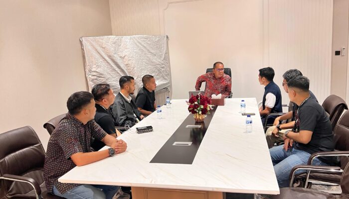 Dispora Temui Danny Pomanto Laporkan Progres Makassar Half Marathon 2024