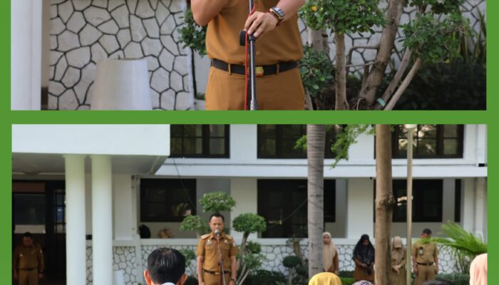 Plt Kepala Dinas Ketahanan Pangan (DKP) kota Makassar Dr Alamsyah Sahabuddin S. mengajak jajaran Pemkot Makassar ciptakan pemilu damai dan berkualitas
