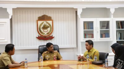 Bank Mandiri Silatuhrahmi ke PJ Sekda Makassar, Dukung Digitalisasi Pajak Daerah