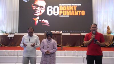 Rayakan Ulang Tahun Ke-60, Danny Pomanto Ungkap Kebahagiaan Didampingi Indira Yusuf Ismail