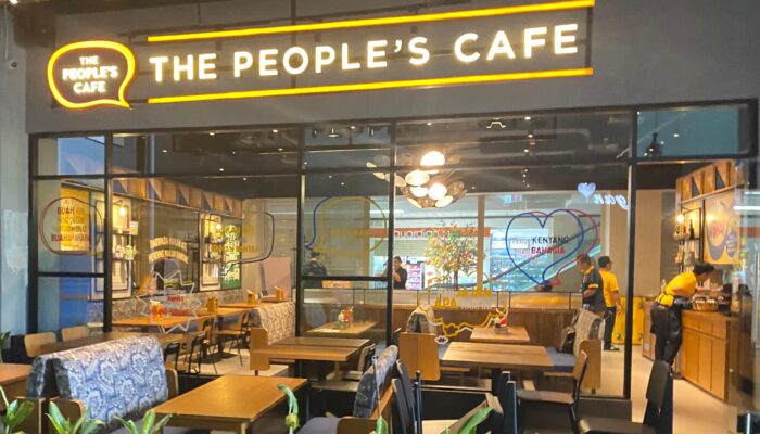 The PEOPLE’ S CAFE Hadir di Mall Ratu Indah