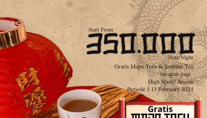 Berbagai macam menu Promo Aerotel Smile Makassar khas Perayaan Tahun Baru Cina
