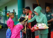 Pangdam XIV/Hsn Kunker Di Wilayah Korem 141/Tp, Menyapa Langsung Prajurit, PNS dan Persit Jajarannya