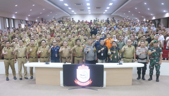 Tanggung Jawab Wujudkan Pemilu Damai, PJ Sekda Lakukan Rakor Pengawalan Distribusi Logistik