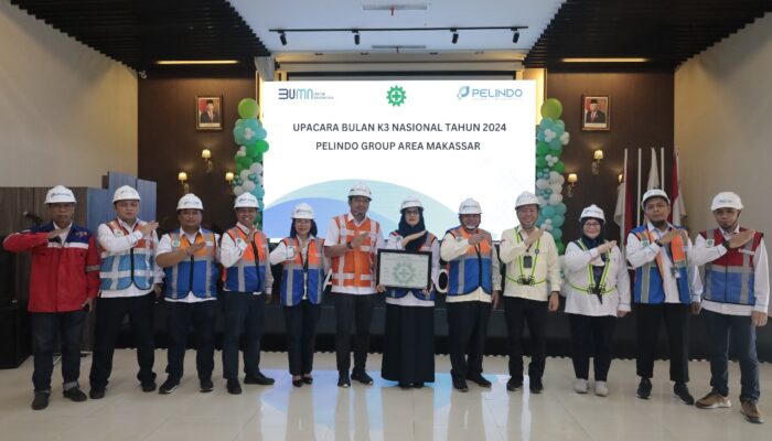 Bulan K3, Pelindo Regional 4 Gelar Apel & Seminar Kesehatan