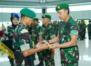 Kasdam XIV/Hsn Mewakili Pangdam Memimpin Sertijab Tiga Pejabat Kodam XIV/Hsn
