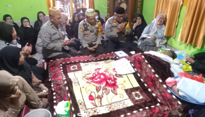 Petugas Linmas TPS Meninggal Dunia, Kapolres Gowa Sampaikan Belasungkawa