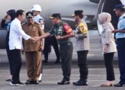 Pangdam XIV/Hsn Bersama Forkopimda Sulsel Menyambut Kedatangan RI 1 di Lanud Sultan Hasanuddin