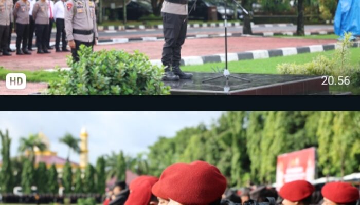 Pimpin Apel Pemberangkatan PAM TPS, Kapolda Sulsel : Laksanakan Tugas Secara Ikhlas