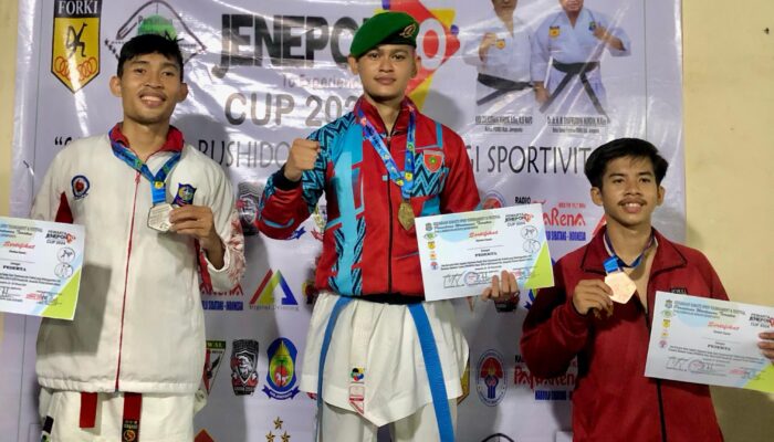 Atlet Karate Kodam XIV/Hsn Kembali Meraih Prestasi Pada Ajang Kejuaraan Karate PEWARTA CUP 2024
