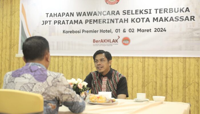 Lolos Tahapan Wawancara, PJ Sekda Minta 36 Peserta Lelang Jabatan Fokus Paparkan Inovasinya