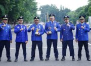 HUT Damkar Indonesia ke 105, Damkar Makassar Sabet Juara 1 Hose Laying