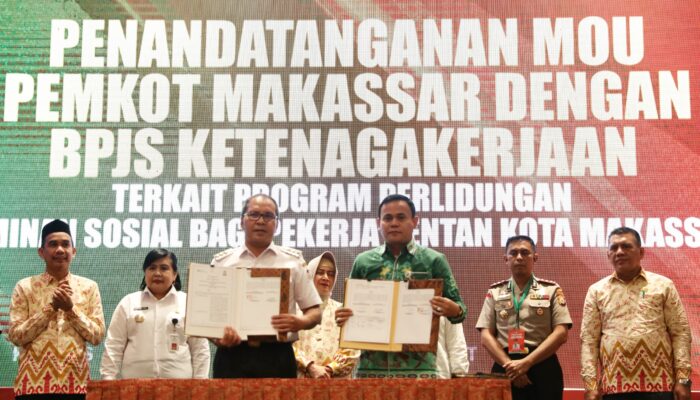 Bukan Sekadar Janji, Danny Pomanto Buktikan Komitmen Lindungi Pekerja Rentan dengan MoU BPJAMSOSTEK