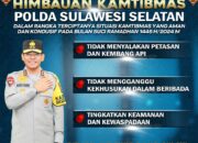 Awal Bulan Suci Ramadhan, Kapolda Sulsel Berikan Himbauan Kepada Masyarakat