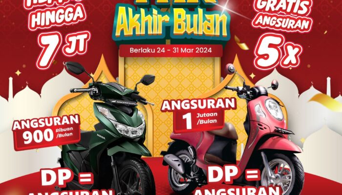 Promo THR Akhir Bulan, Astra Motor Sulawesi Selatan Beri Banyak Keuntungan untuk Pembelian Honda BEAT dan Scoopy