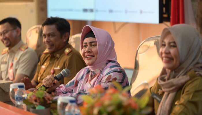 Halal Bihalal Bapenda Kota Makassar, Indira Yusuf Ismail Beri Semangat Kekompakan