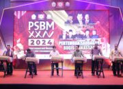 Danny Pomanto Tabuh Gendang pada Pembukaan PSBM XXIV