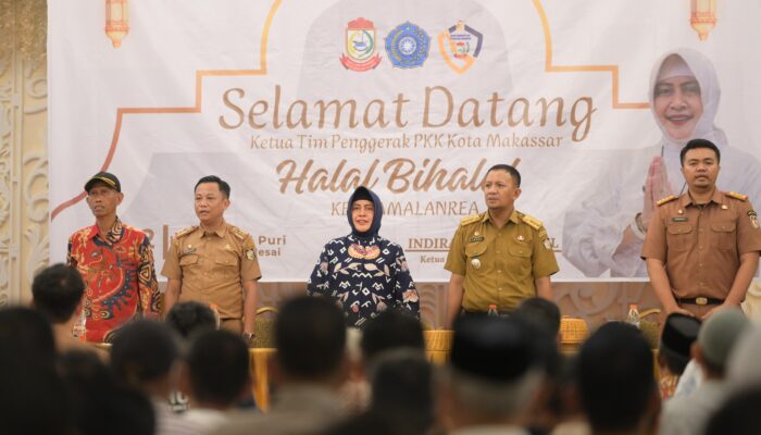 Ketua TP PKK Kota Makassar Perkuat Sinergi Lewat Halal Bihalal di Kecamatan Tamalanrea