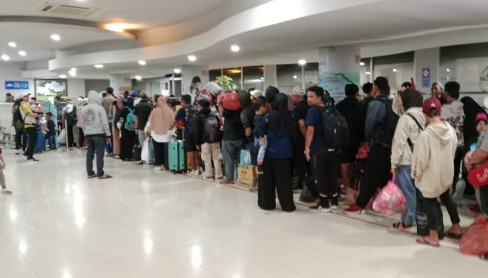 H+12 Lebaran 2024, Pelindo Regional 4 Catat Jumlah Penumpang 667.012 Orang