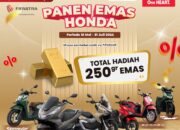 Beli Sepeda Motor Honda via FIFGROUP, Dapatkan Total Hadiah 250 Gram Emas