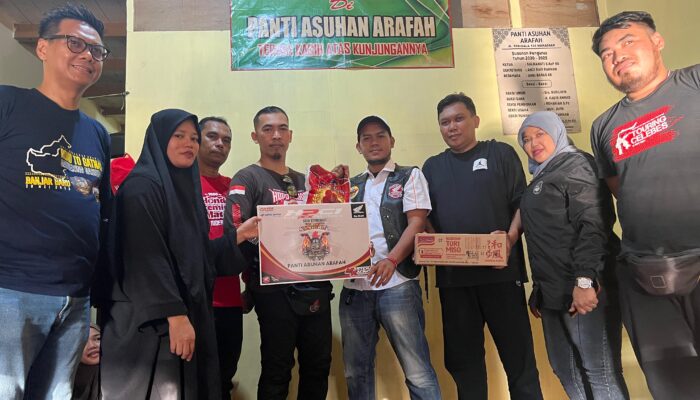 Honda PCX Club Indonesia Berbagi Kebahagiaan dengan Panti Asuhan Arafah Makassar