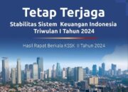 KSSK: Stabilitas Sistem Keuangan Indonesia Tetap Terjaga