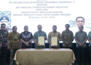 Pelindo Regional 4 dan Kejati Sulsel Teken MoU Penanganan Masalah Hukum