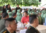 Hadiri Peringatan HUT Kodam XIV/Hasanuddin ke-67, PJ Sekda Sebut TNI Makin Dicintai Rakyat