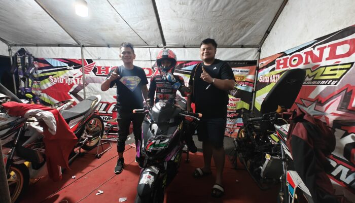 Astra Motor Sulawesi Selatan Dukung Antajaya Night Race Kejurnas Motoprix Regional D Putaran II di Palopo