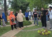 Indira Yusuf Ismail Bersama Walikota Makassar Tinjau Lokasi Lomba Kelurahan Terpadu di Manggala