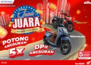 Juni Juara, Astra Motor Sulawesi Selatan Beri Potongan Angsuran Lima Kali untuk Pembelian Honda Genio dan Honda Beat