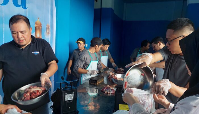 SPJM Group Sembelih 40 Ekor Sapi & 53 Ekor Kambing di Momen Iduladha 1445 H