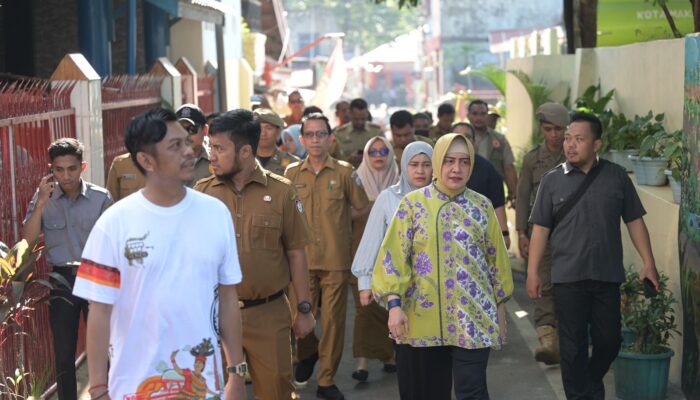 H-1 Penilaian Lomba Tingkat Provinsi, Indira Yusuf Ismail Matangkan Kesiapan Kelurahan anggala