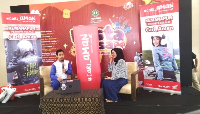 ASMO Sulsel Beri Edukasi Aman Berkendara Kepada Peserta Lomba di Acara Fun Festival E-Pro 2024