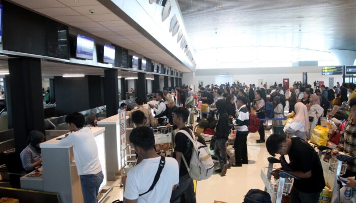 Angkasa Pura I (AP1) Bandara Internasional Sultan Hasanuddin Makassar, mulai mengoperasikan terminal keberangkatan baru pada Rabu 26 Juni 2024