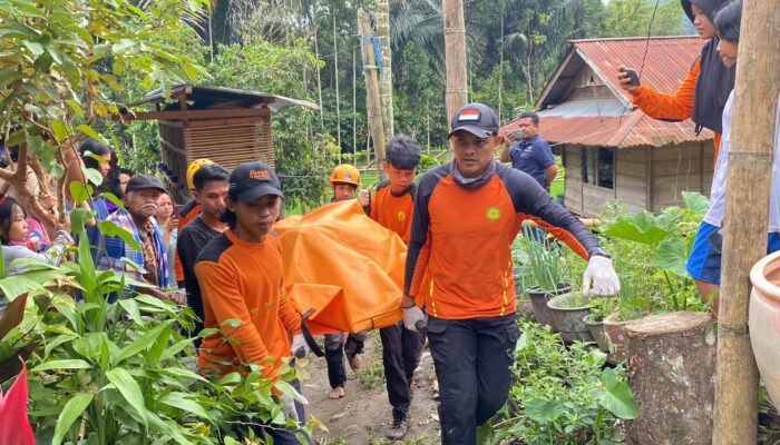 Korban Tenggelam di Sungai Sa’dan, Kabupaten Tana Toraja, ditemukan dalam kondisi tak bernyawa