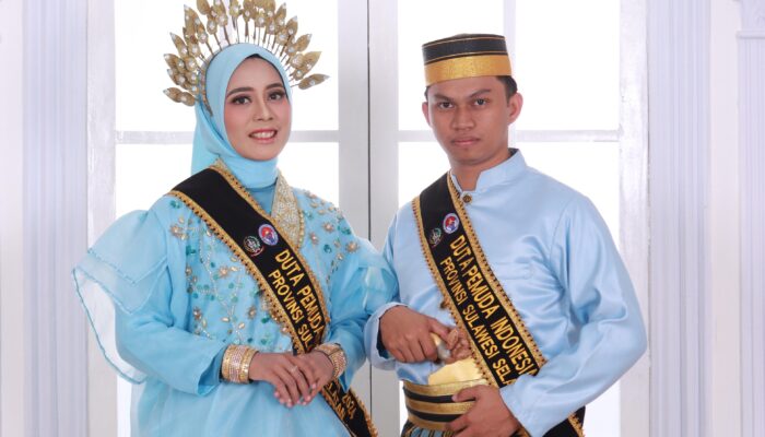 Hamdika Hatta dan Anni Atiqah Sebagai Delegasi Provinsi Sulawesi Selatan Pda Program Pertukaran Pemuda Antar Provinsi 2024