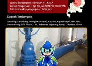 Peningkatan Pelayanan. PDAM Makassar Kerja Koneksi Pipa 600 mm ke 300 mm Jalur KIMA dan sekitarnya. Pelanggan diharap Tampung Air